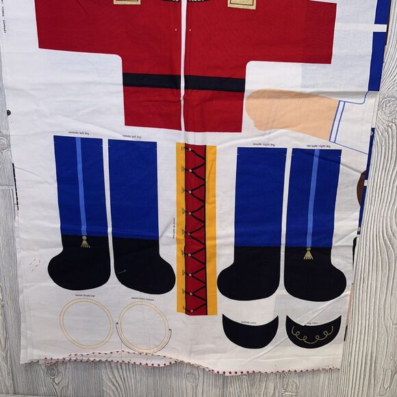 2X The Little Drummer Boy Pillow Patterns Cut & Sew Doll Toy Soldier 21" UNCUT - Picture 10 of 10